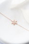 Heliophilia Silver Pulsera de Plata de Ley 925 con Baño de Oro Rosa y Circón